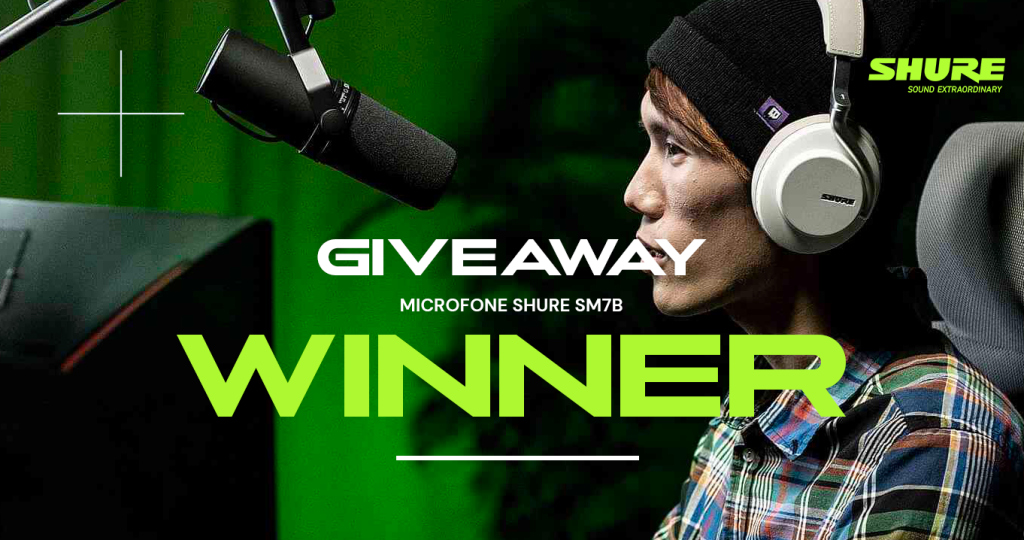 Ganha um Microfone // Shure SM7B